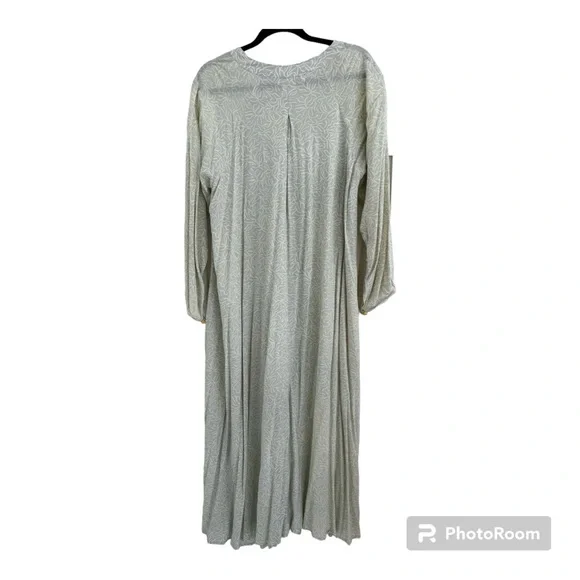 Natalie Martin Fiore Maxi Dress with yellow buttons - Picture 4 of 8